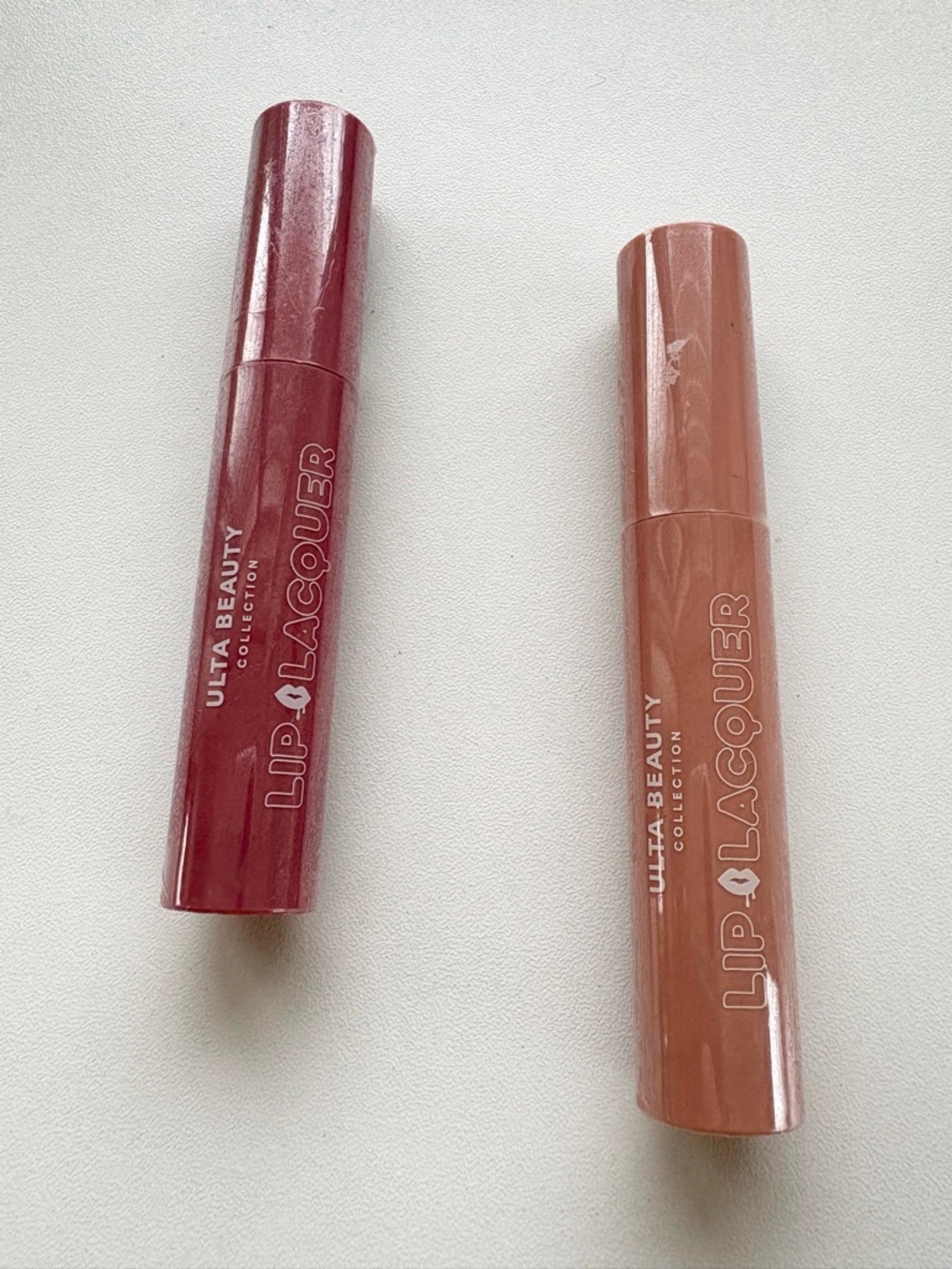 Ulta Beauty Lip Lacquer Duo - Deep Red & Warm Nude